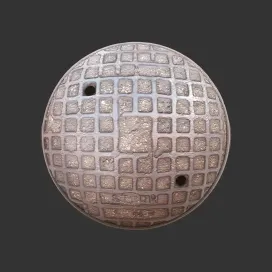 City street manhole 3